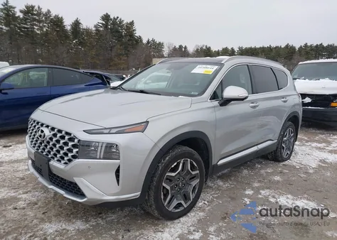 2022 Hyundai Santa Fe Plug-In Hybrid Limited из США, поврежденный, VIN KM8S7DA20NU047682